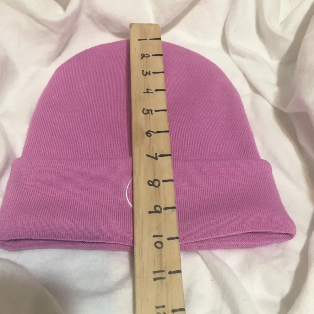Lululemon WARM REVELATIONS BEANIE DHALIA MAUVE/ MEADOW PINK SIZE‎ L/XL